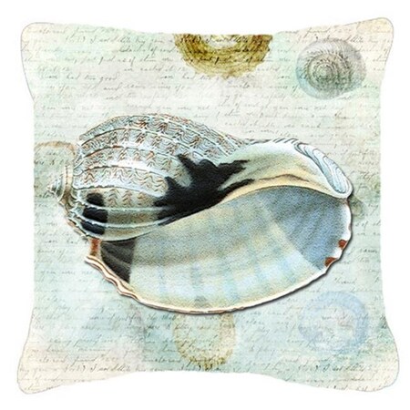 Carolines Treasures Carolines Treasures SB3028PW1414 14 x 14 in. Shells Fabric Decorative Pillow SB3028PW1414